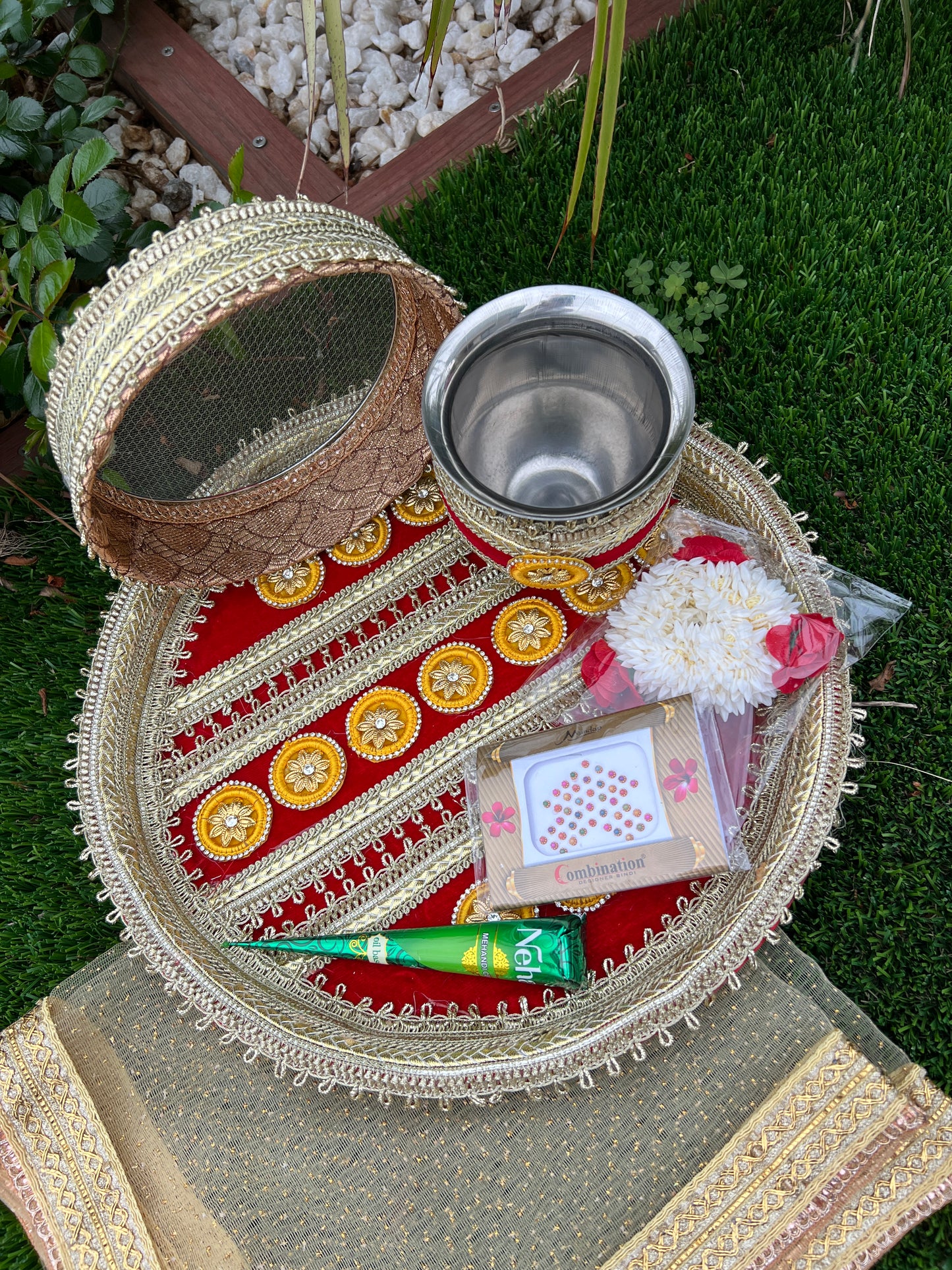 Karwa chauth thali set