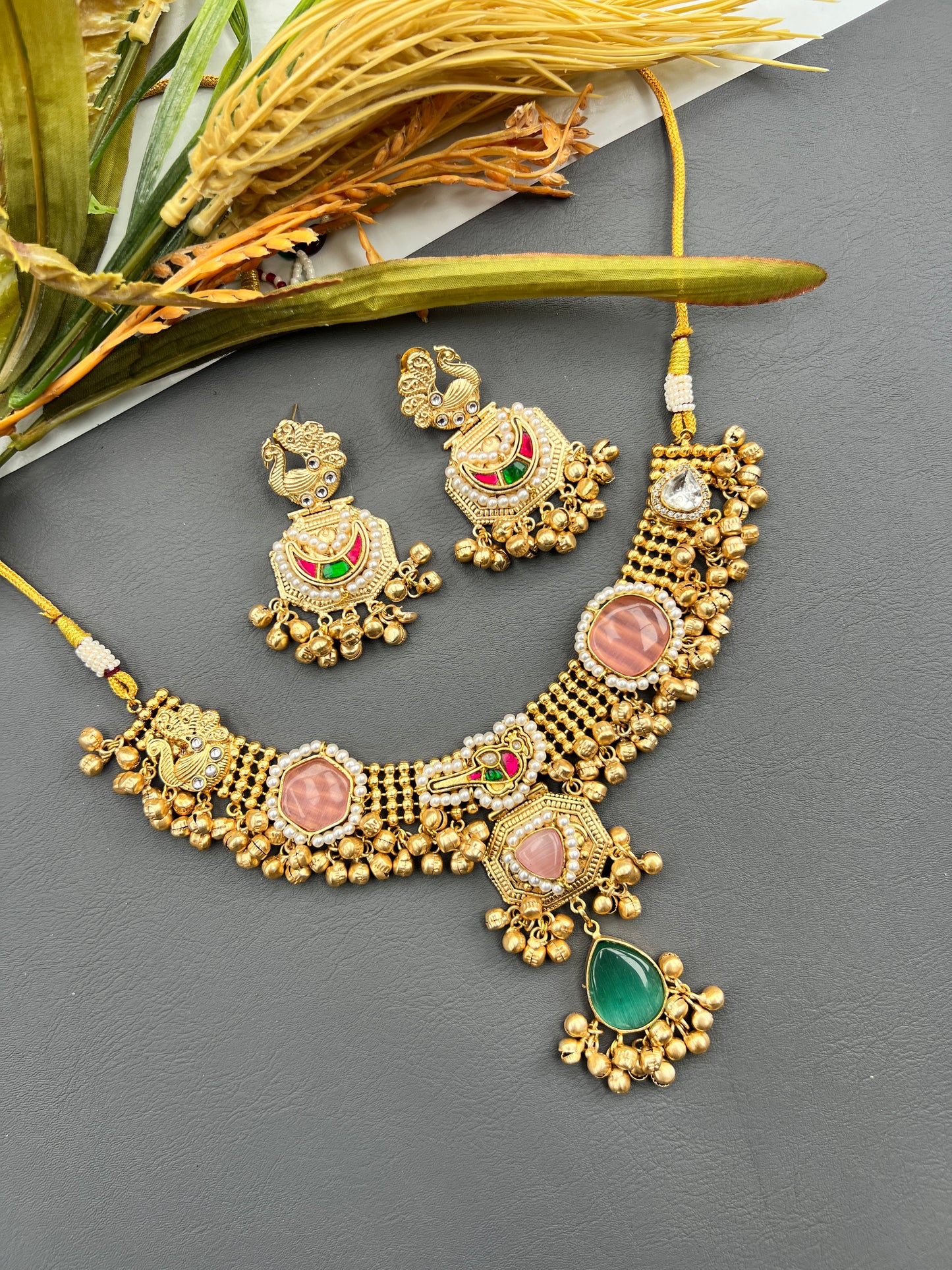 Husan kashmiri necklace set