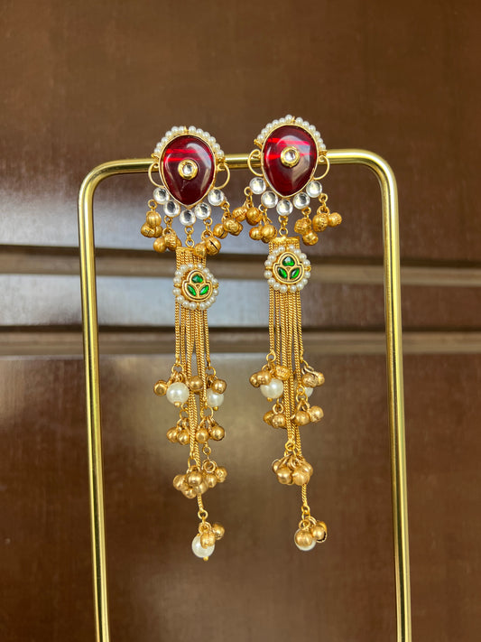 Yashvi Kashmiri long earrings