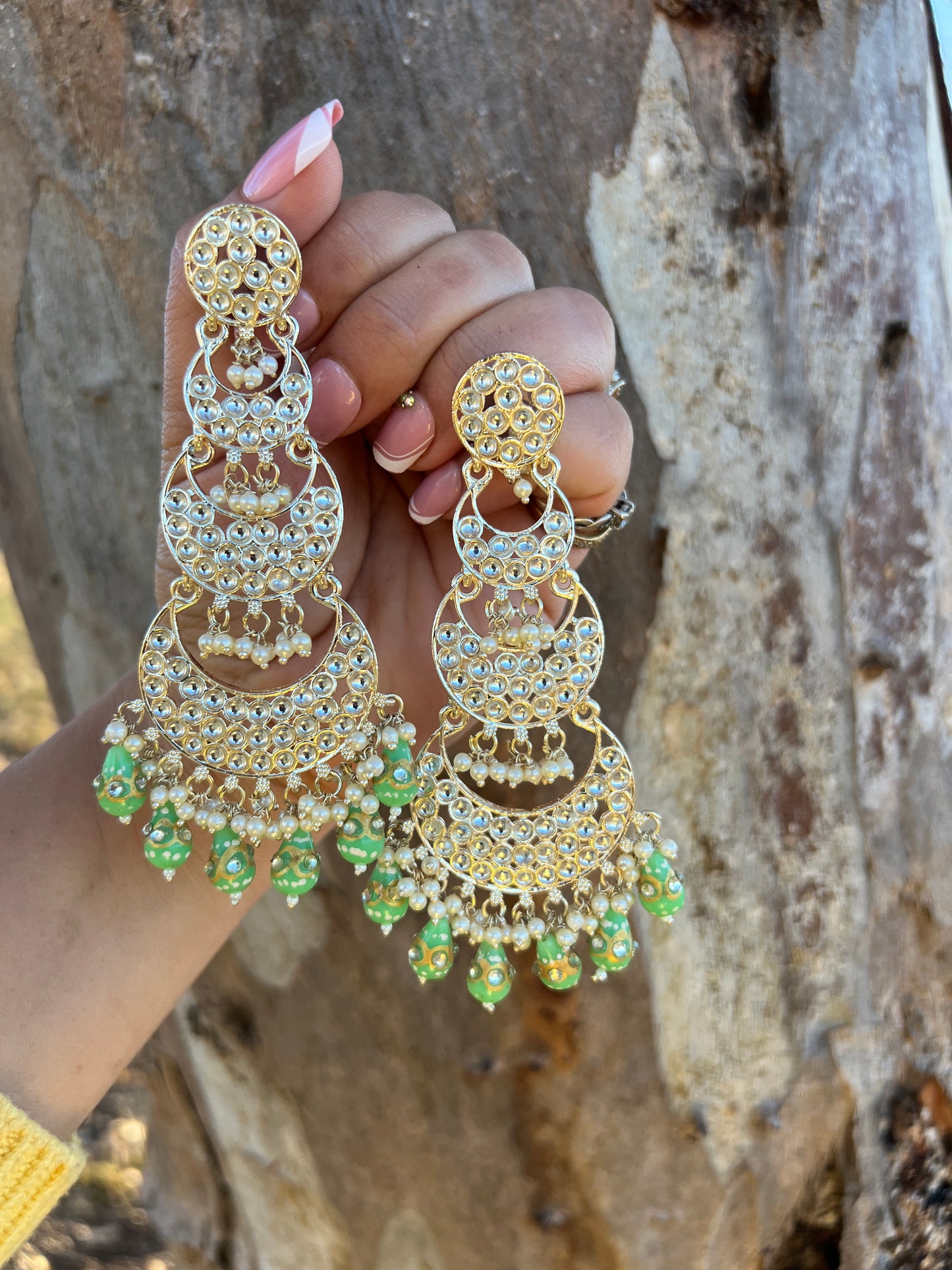 Raashi long earrings