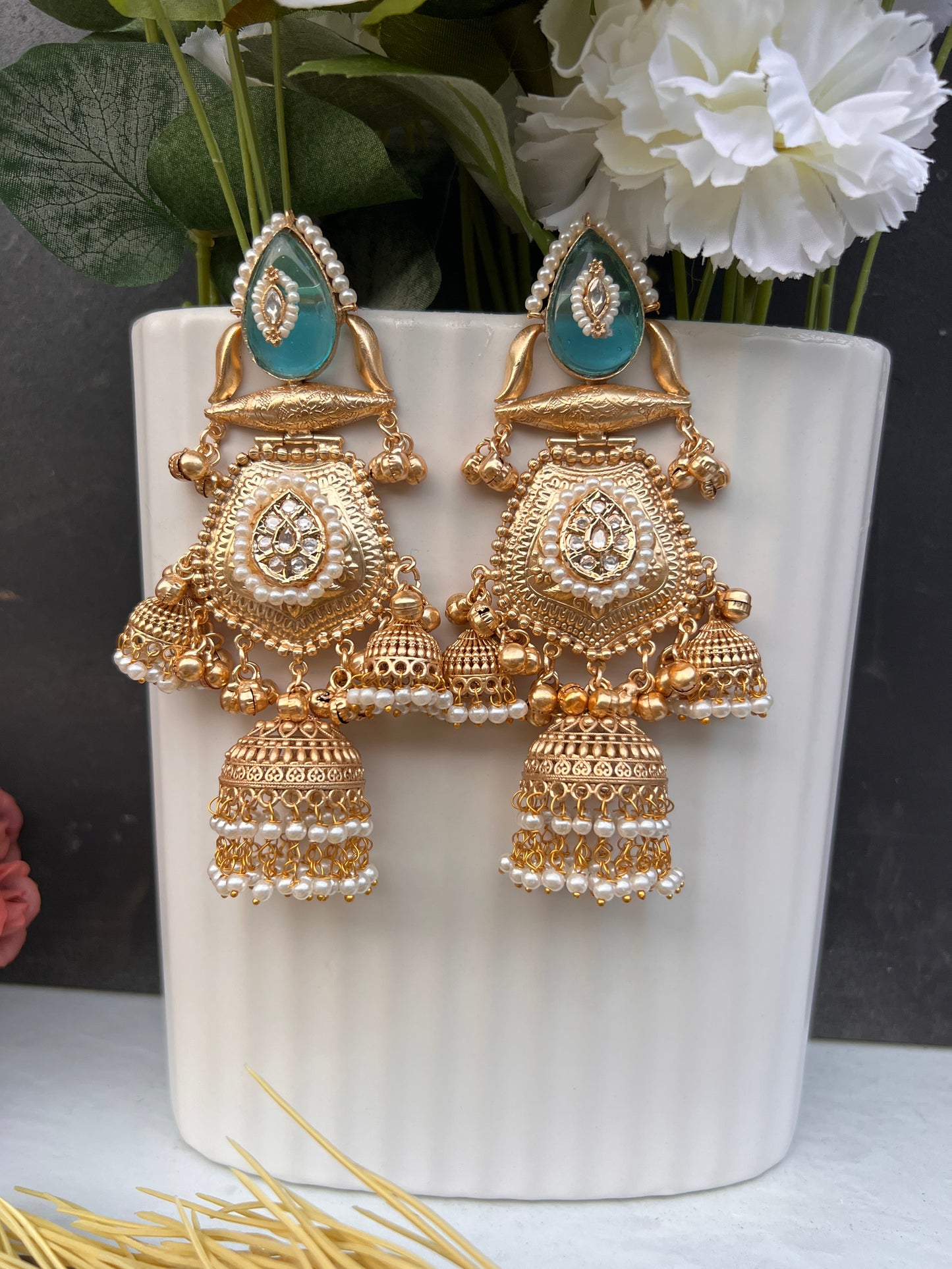 Anayra Kashmiri earrings