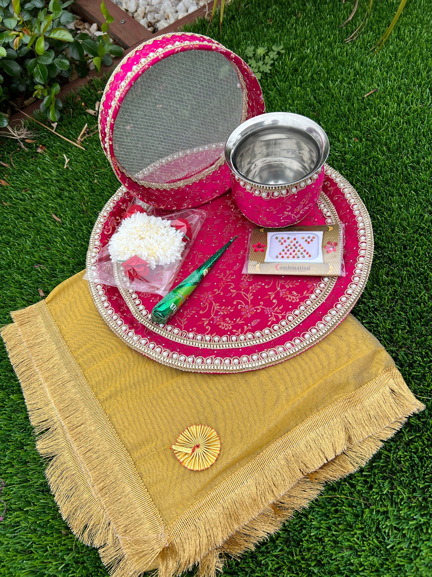 Karwa chauth thali set