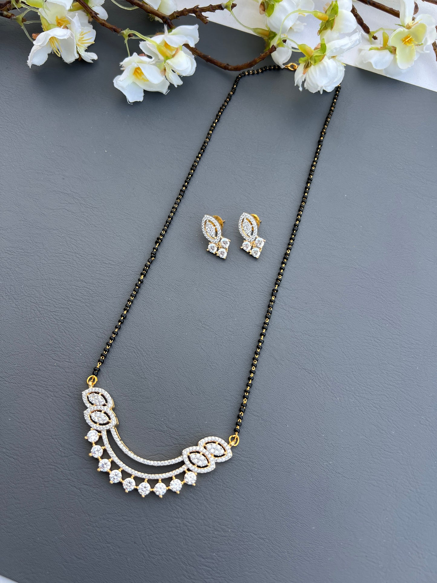 Gold plated Ad mangalsutra