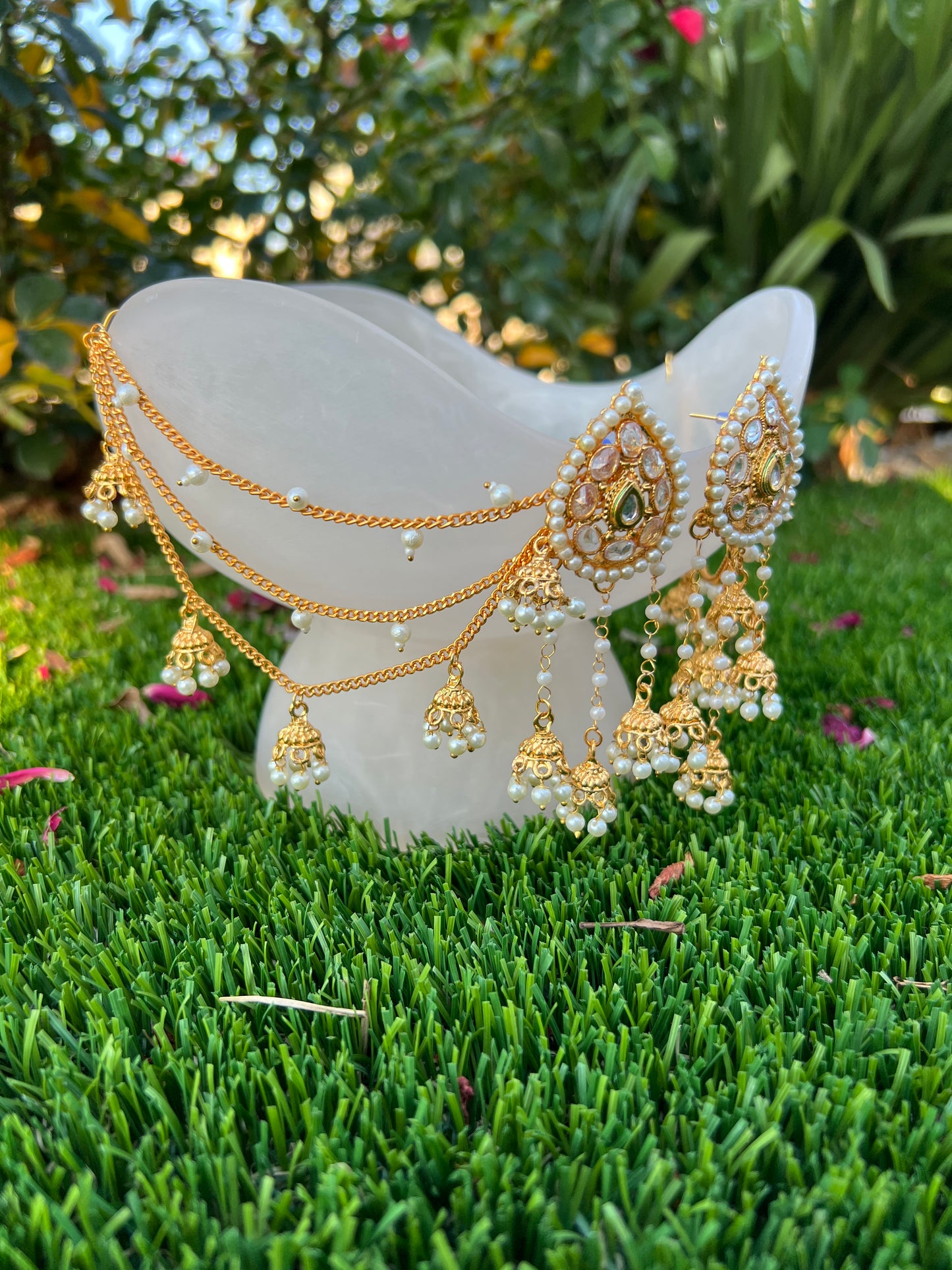 Mehru bahubali earrings