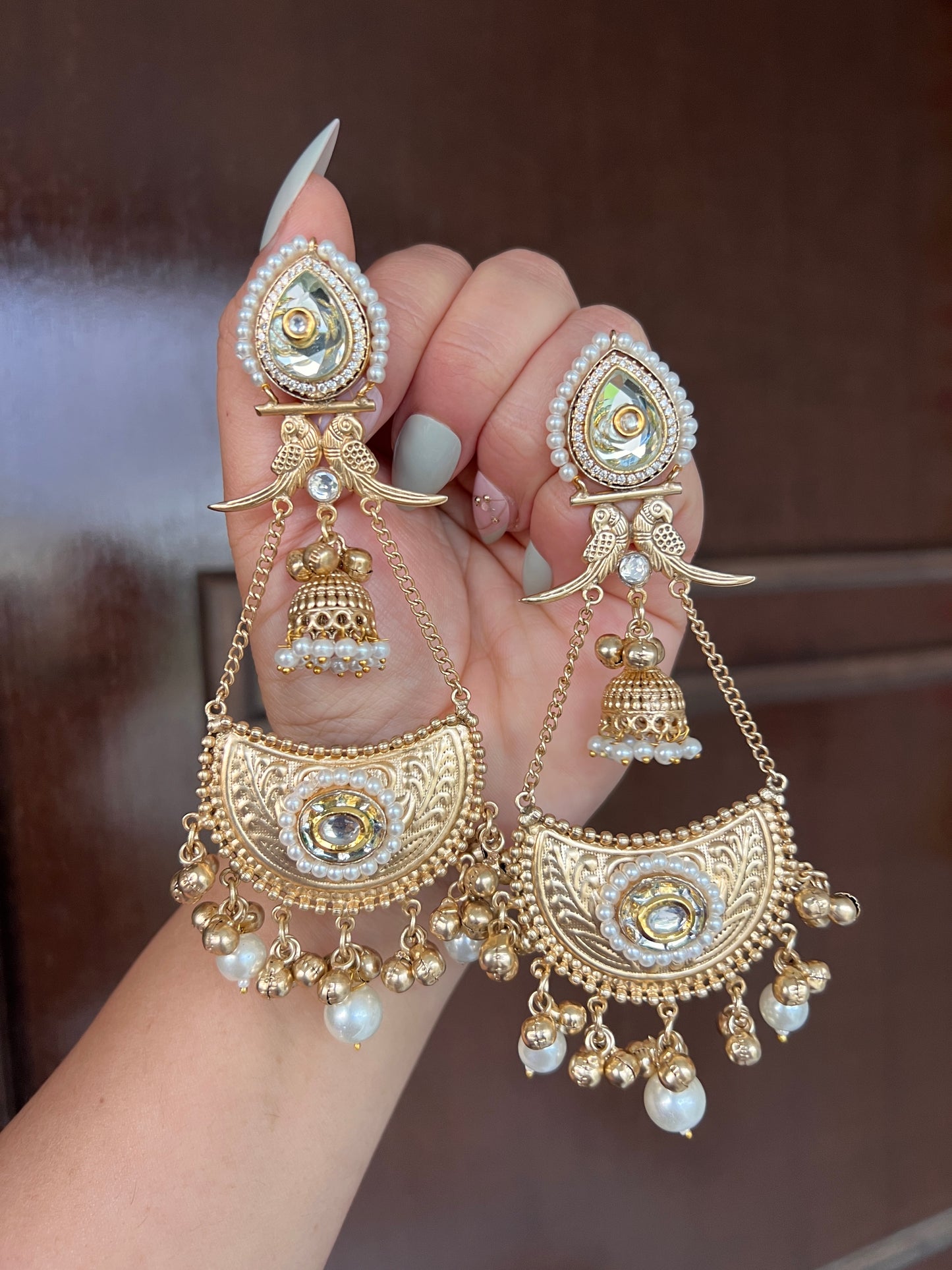 Yana Kashmiri earrings