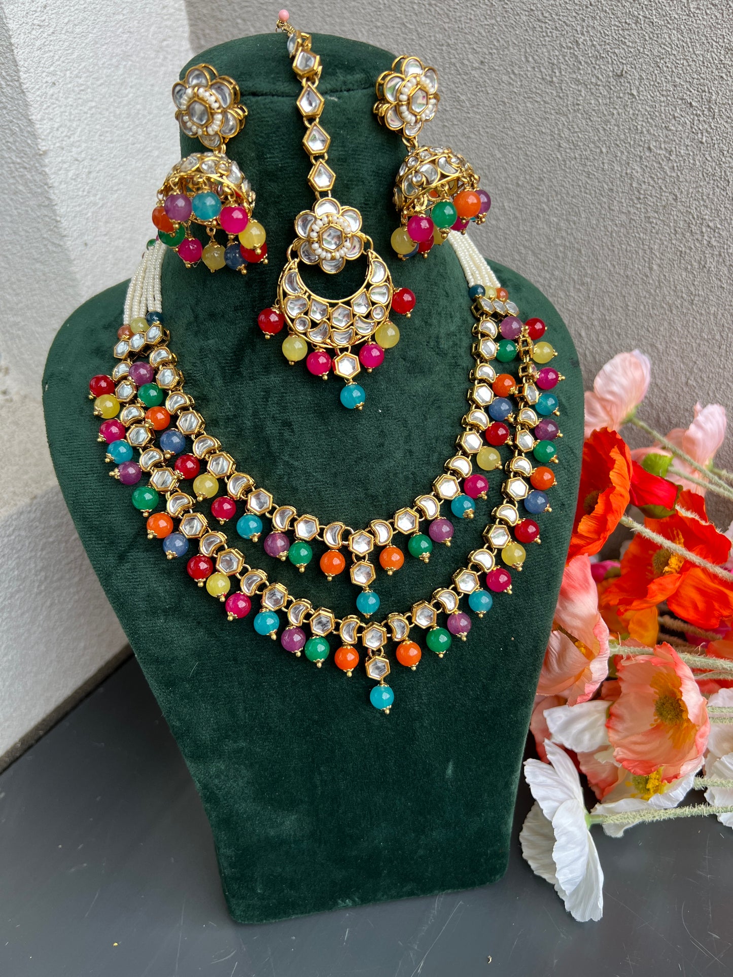 Aanika necklace set