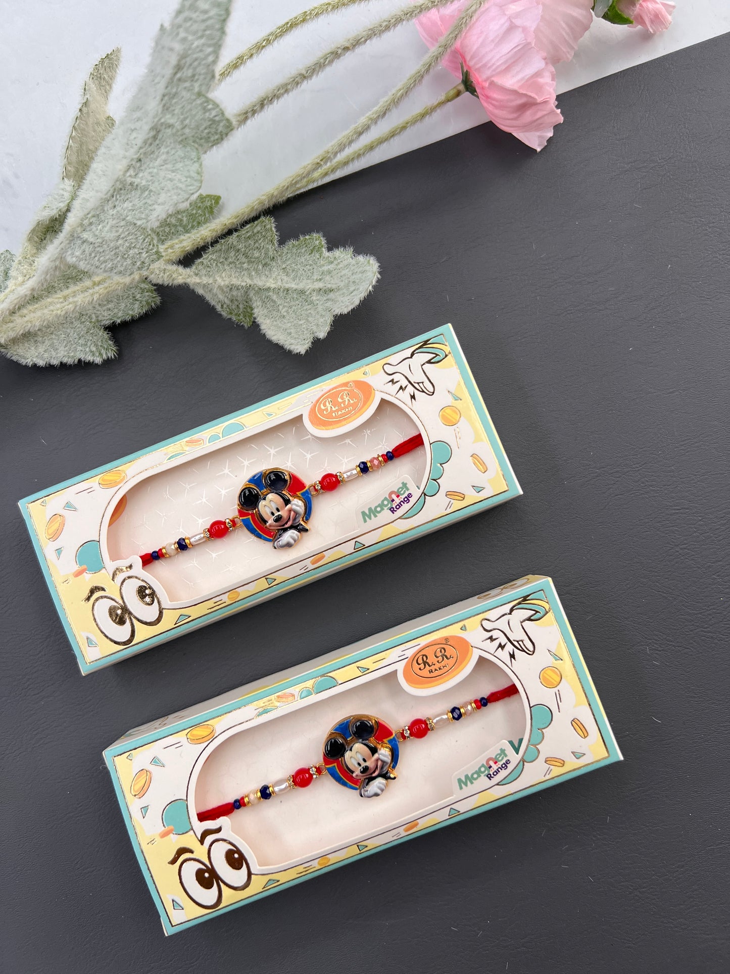 Mickey Mouse magnetic kids rakhi