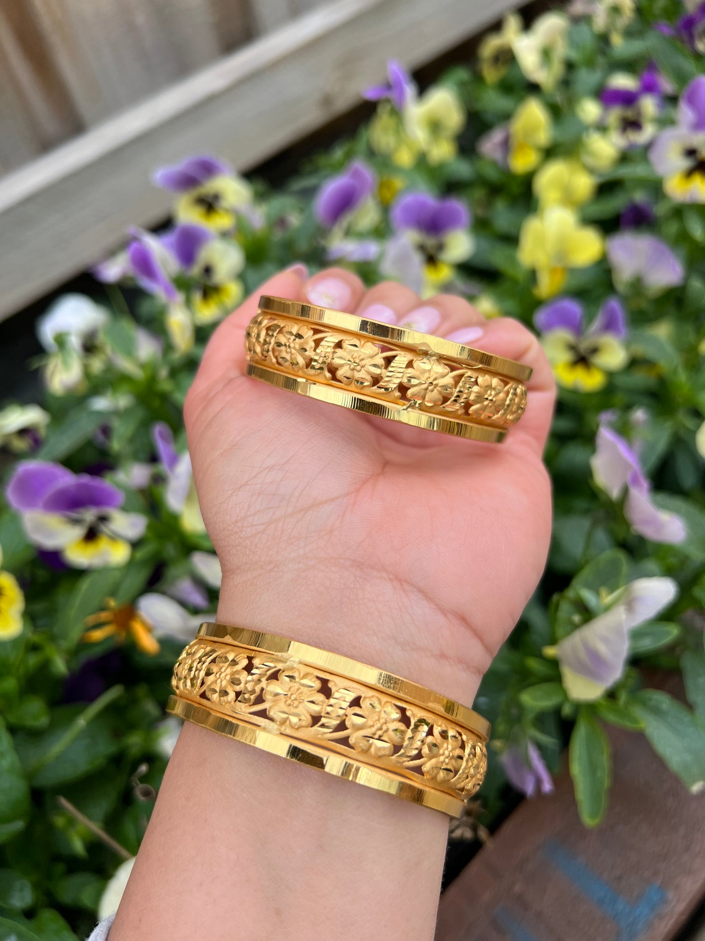 Mahi bangle set