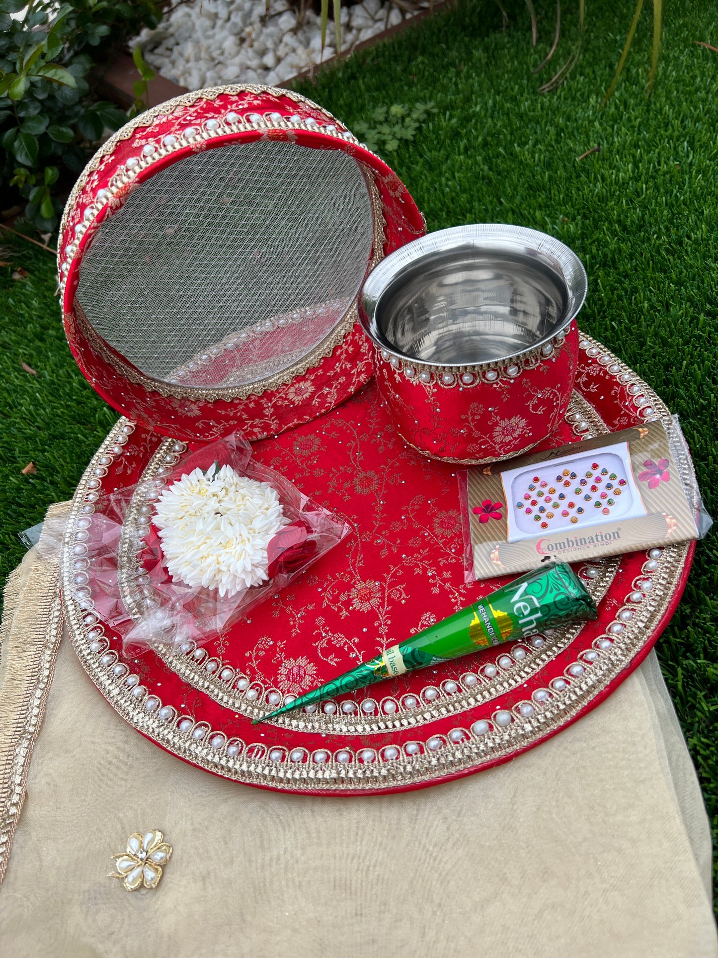 Karwa chauth Thali set