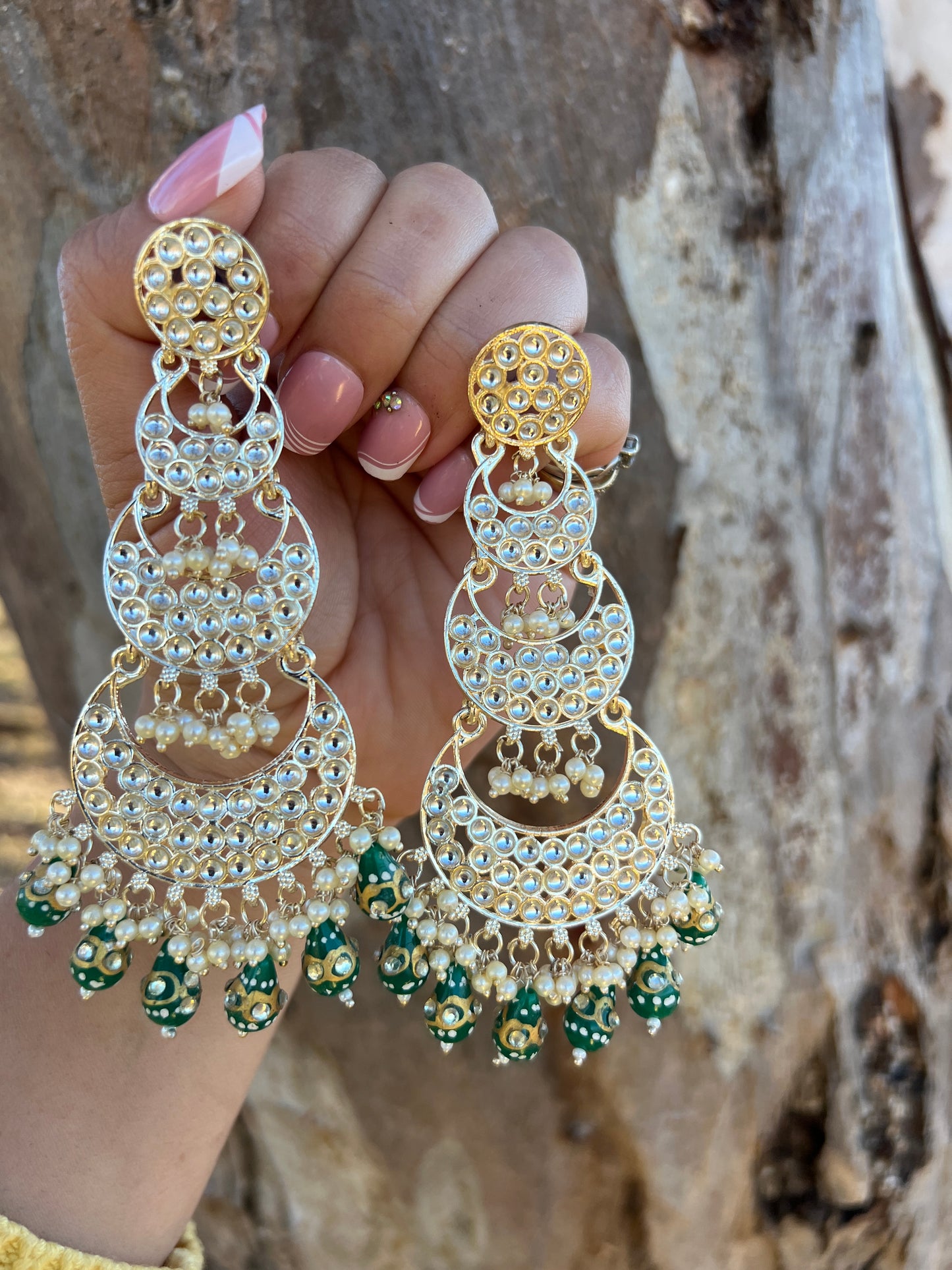 Raashi long earrings