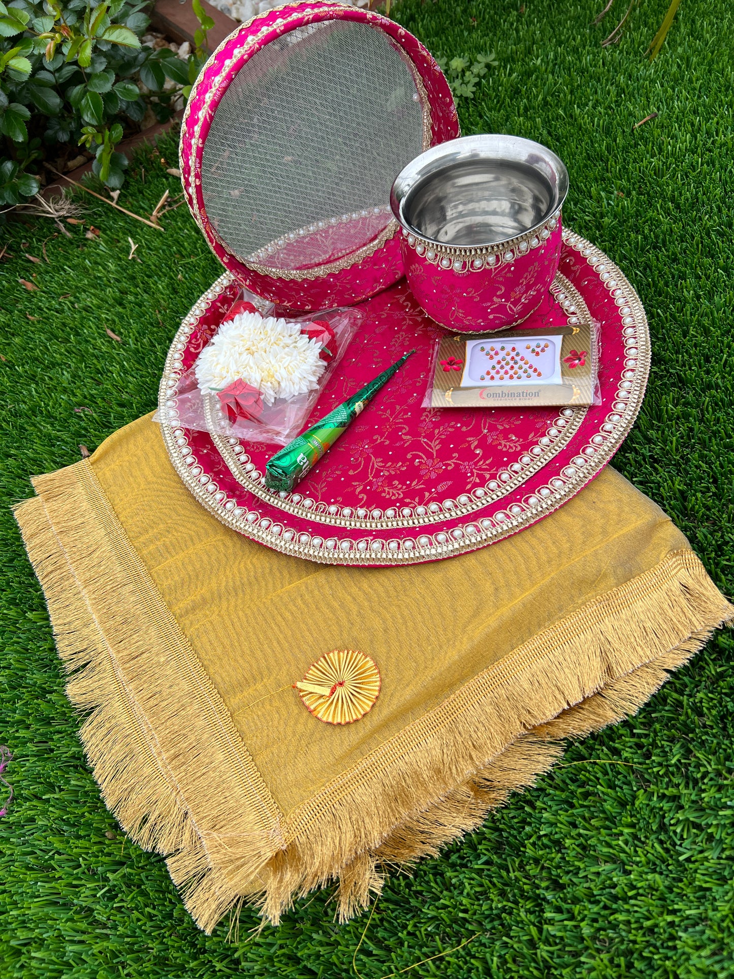 Karwa chauth thali set