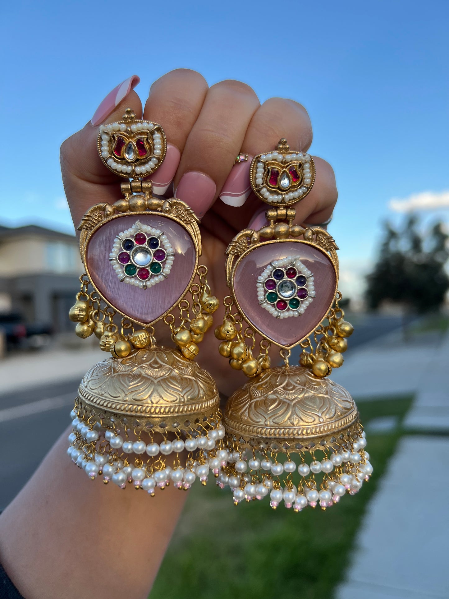 Saanjh jhumka