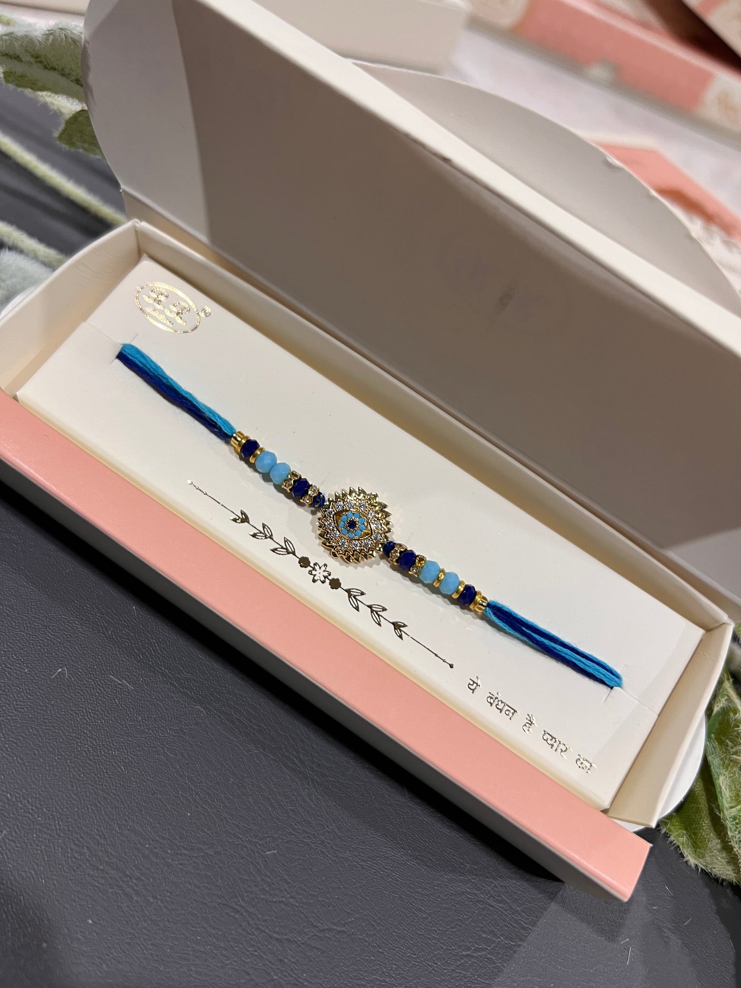 Premium Eveil eye spinning rakhi