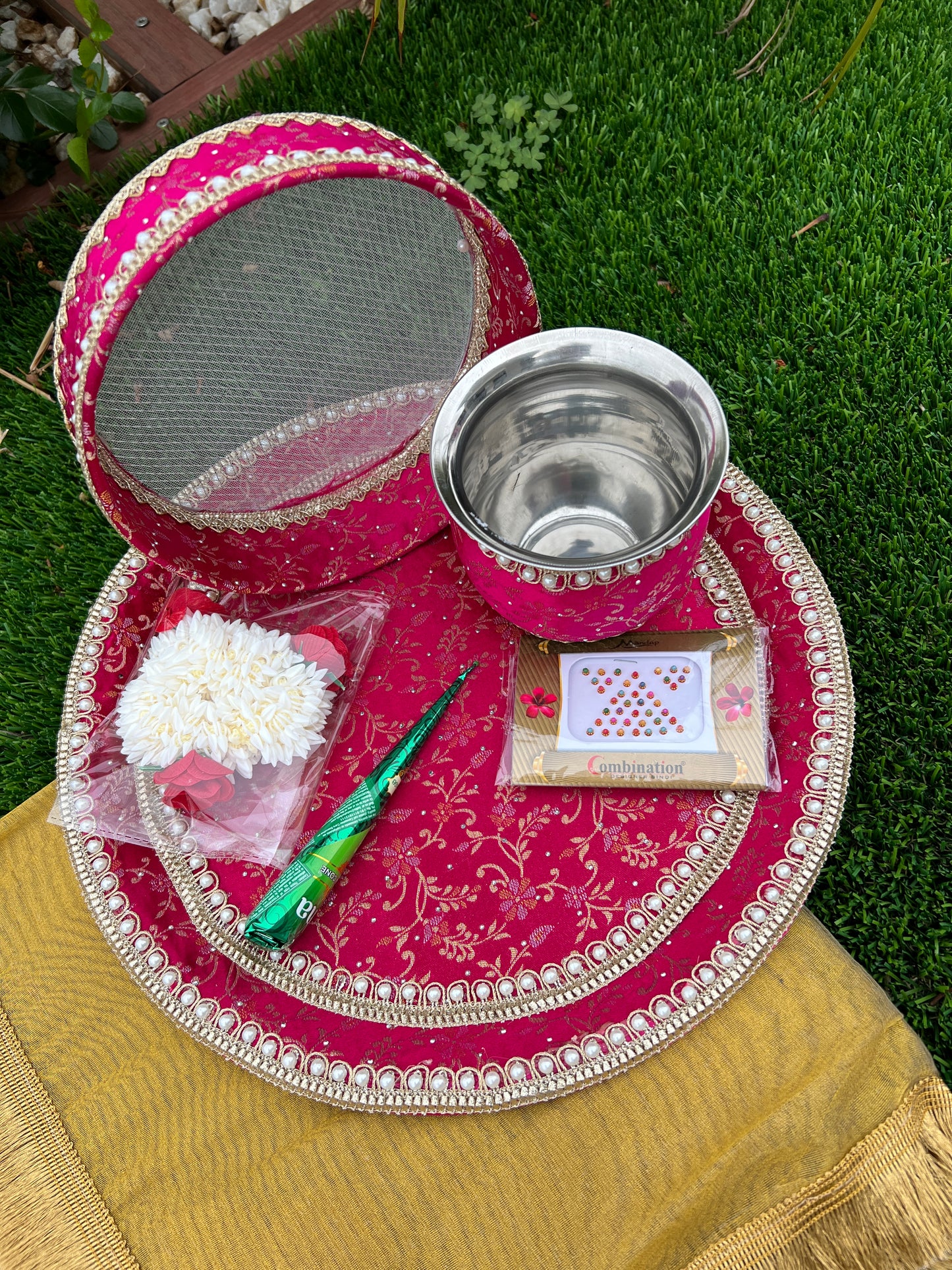 Karwa chauth thali set