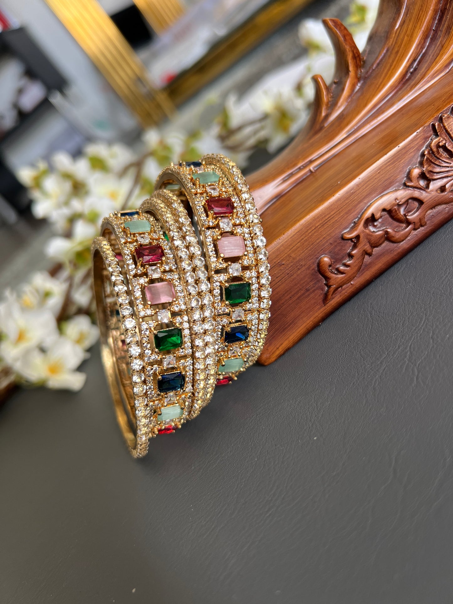 Shruti bangle set