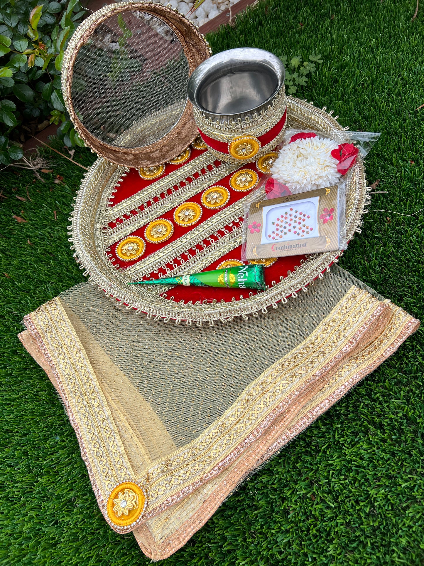Karwa chauth thali set