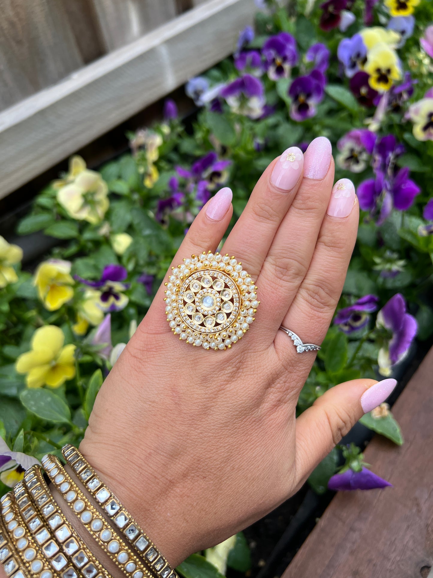 Meena large ring