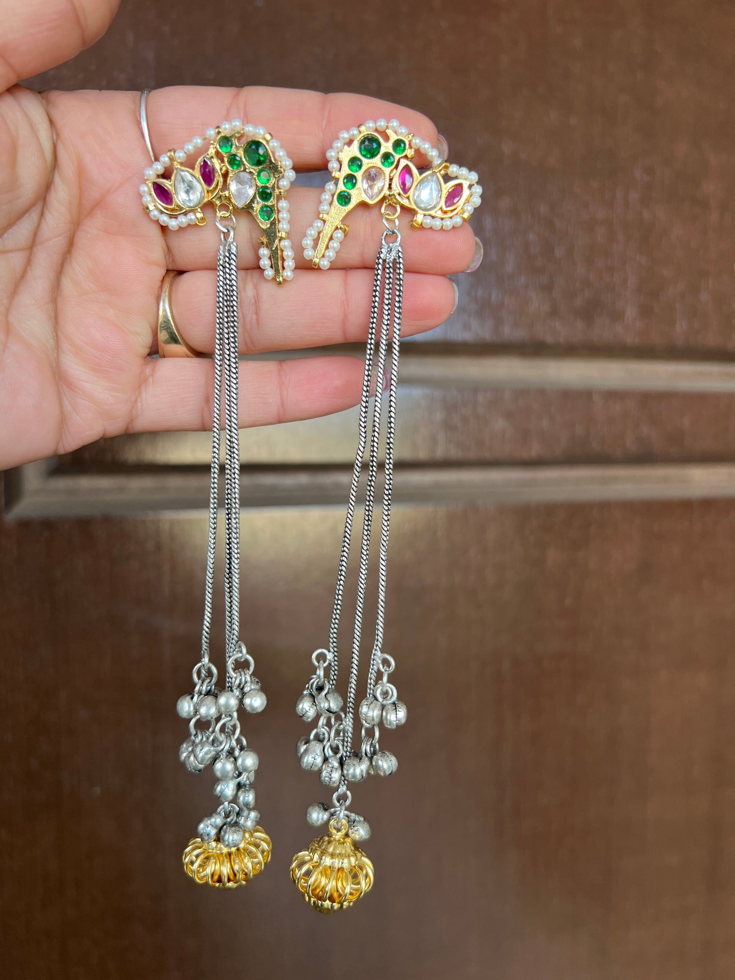 Varnika long earrings