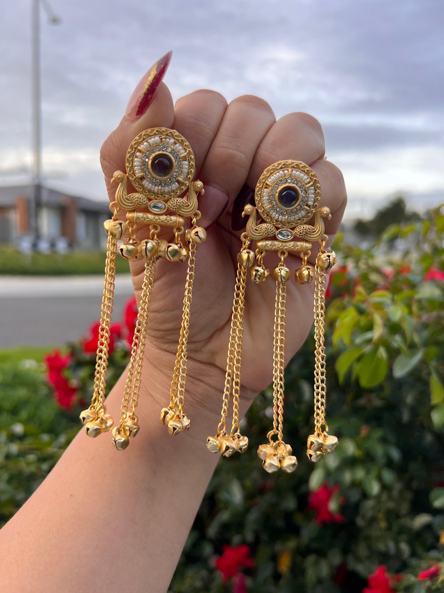 Anayra kashmiri earrings
