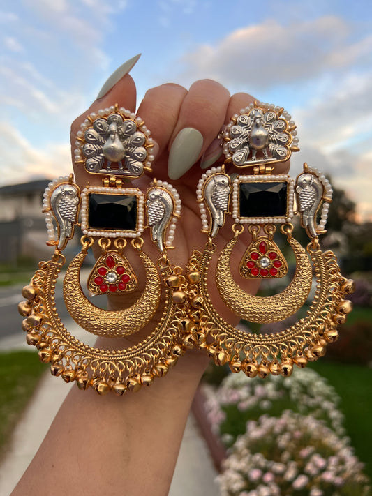 Suhana Kashmiri oversize earrings