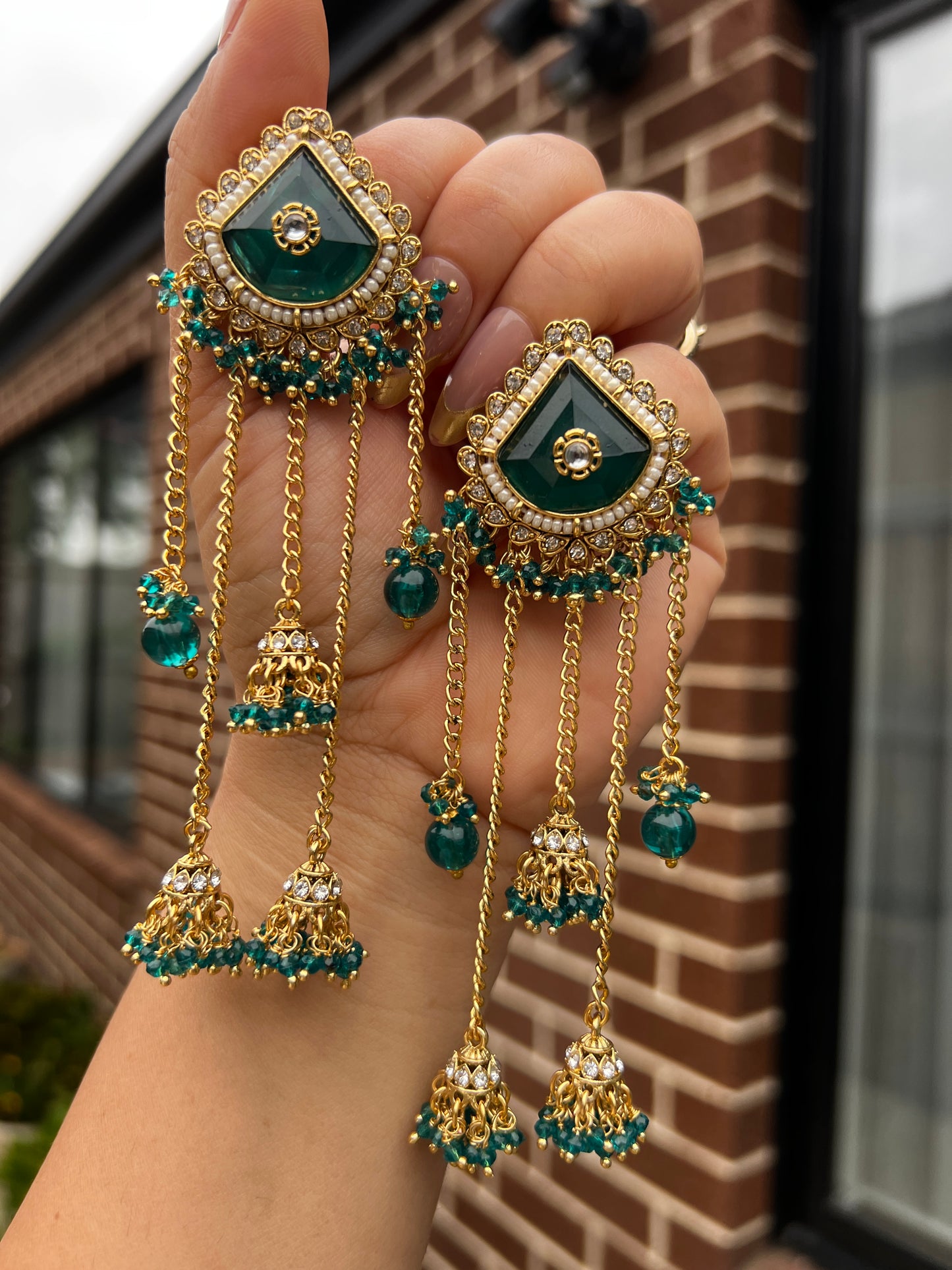 Sreeja long earrings