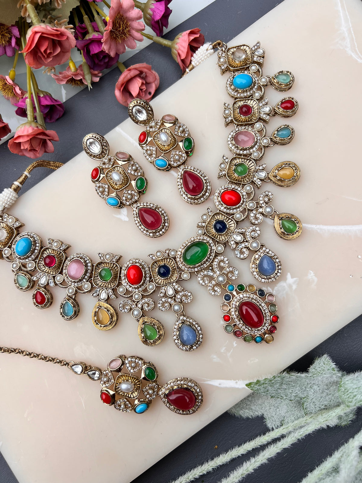 Rhea Sabyasach inspired Luxury Necklace Set