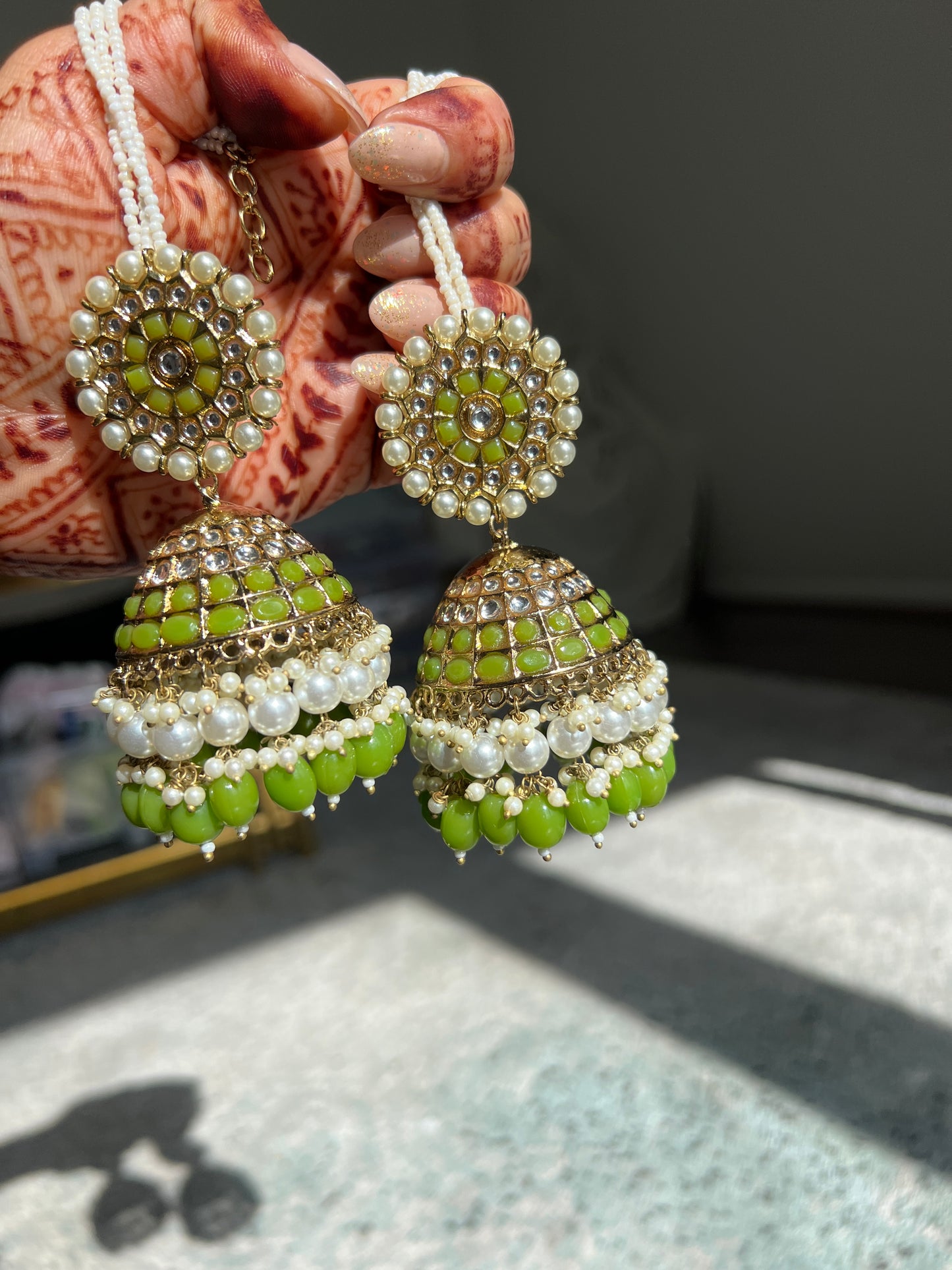 Zanvika oversized jhumka