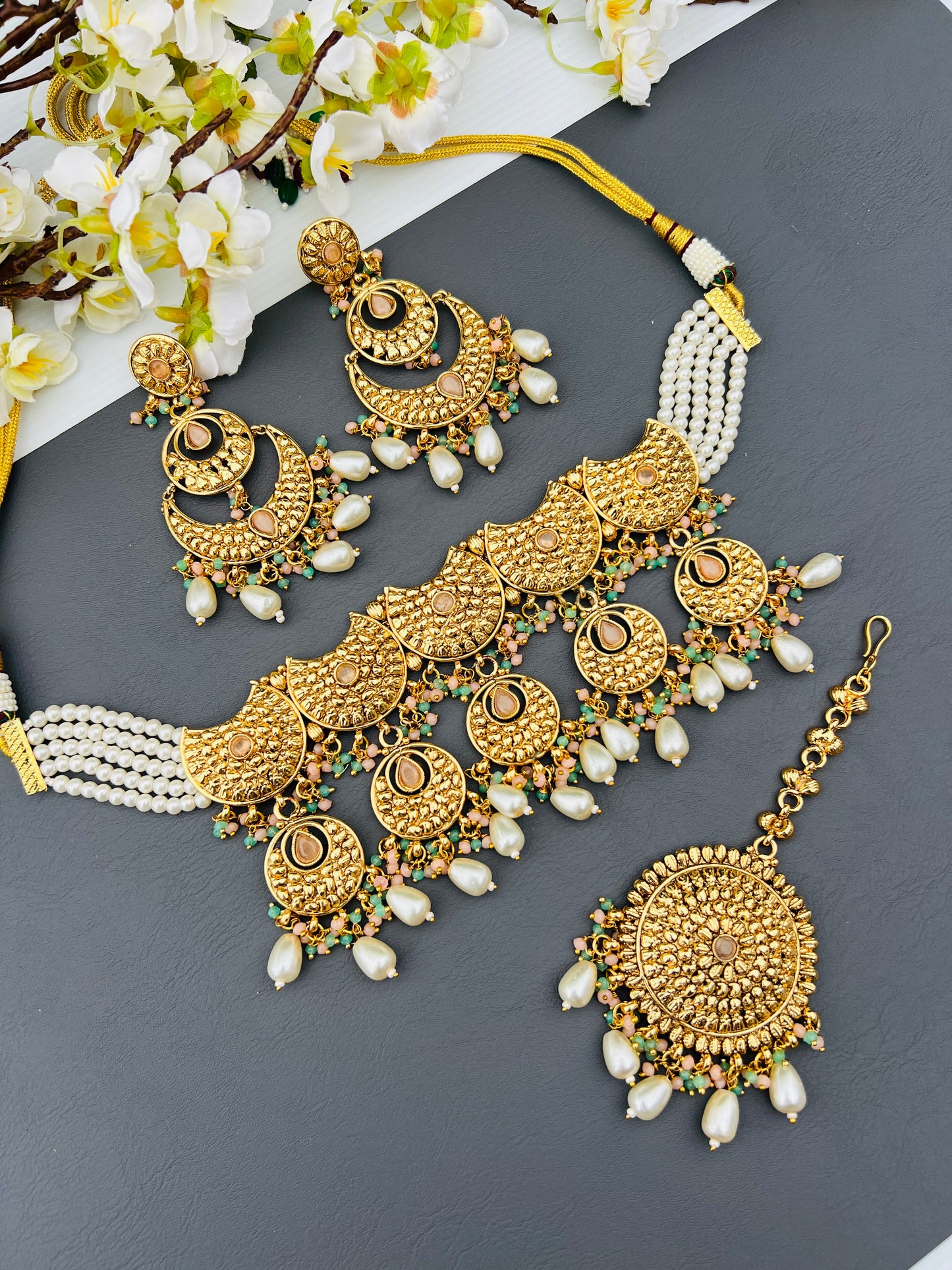Raas necklace set
