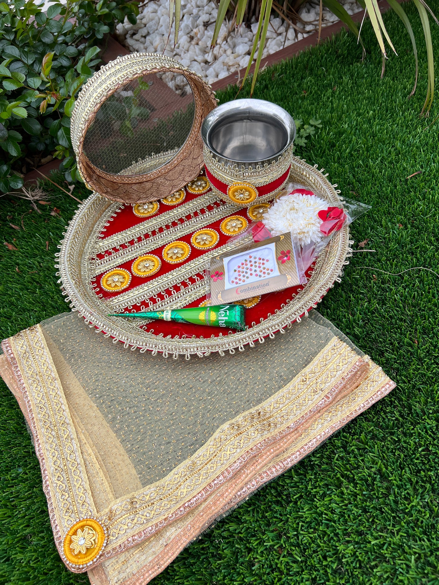 Karwa chauth thali set