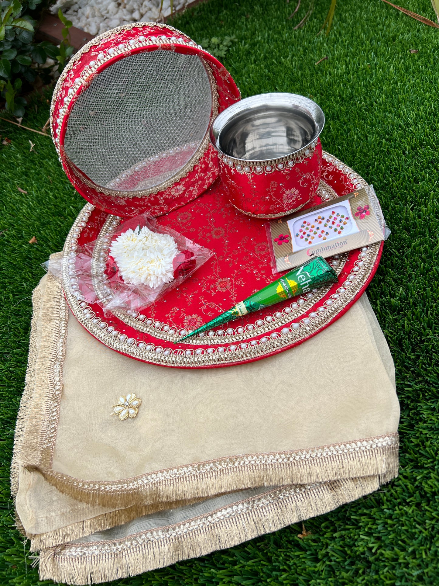 Karwa chauth Thali set