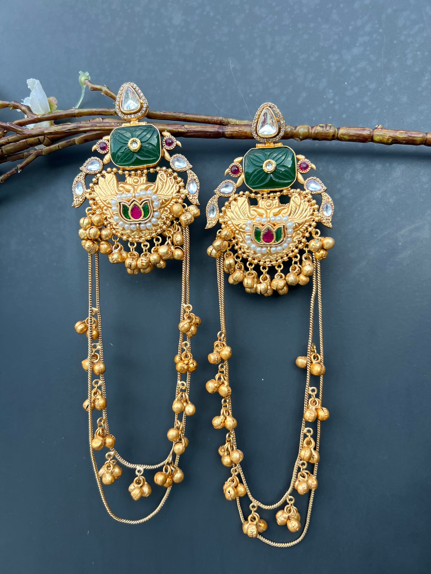 Niharika long earrings