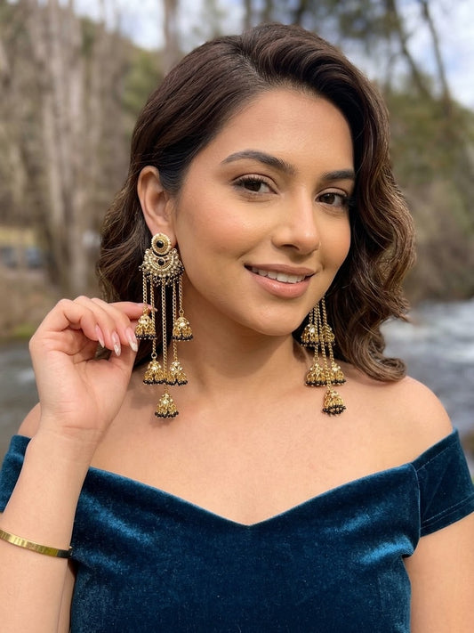 Navira long earrings