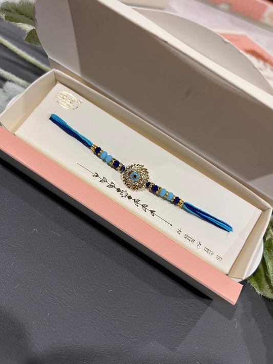 Premium Eveil eye spinning rakhi