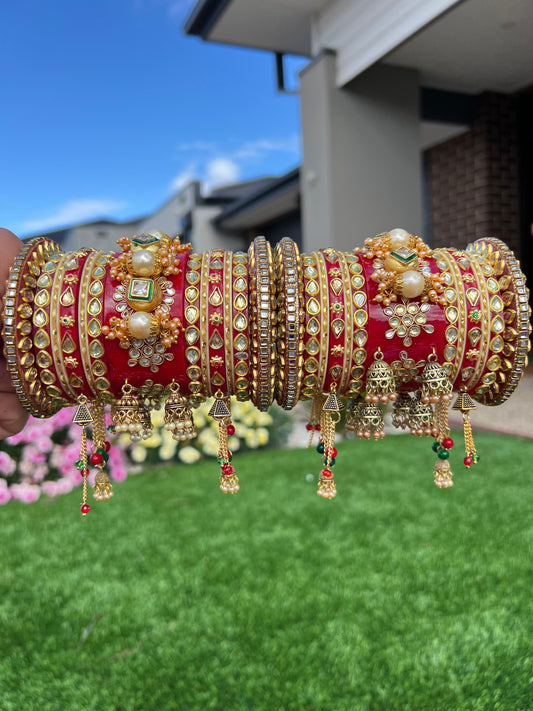 Amoha rajwadi chooda set