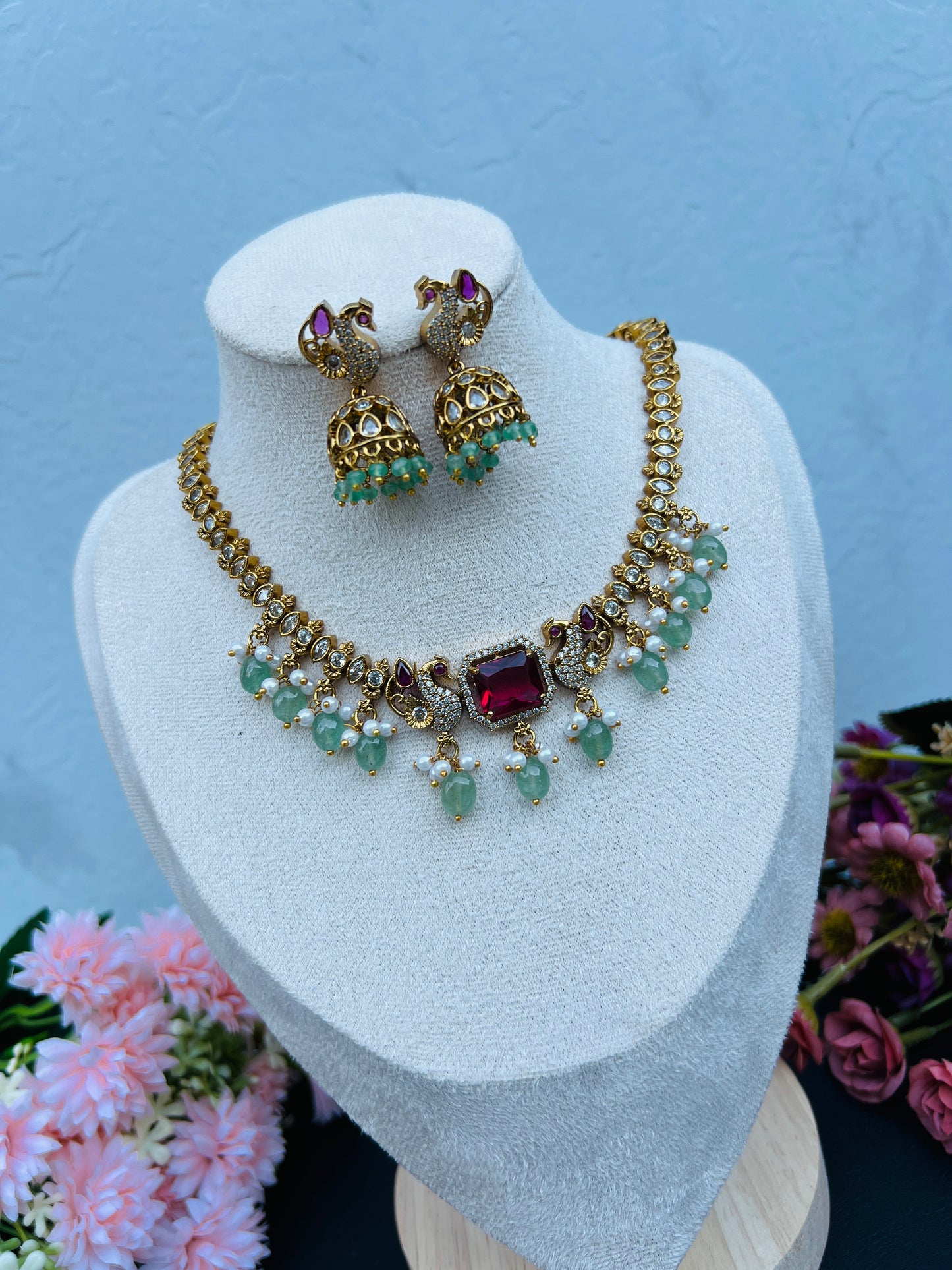 Yasvi necklace set