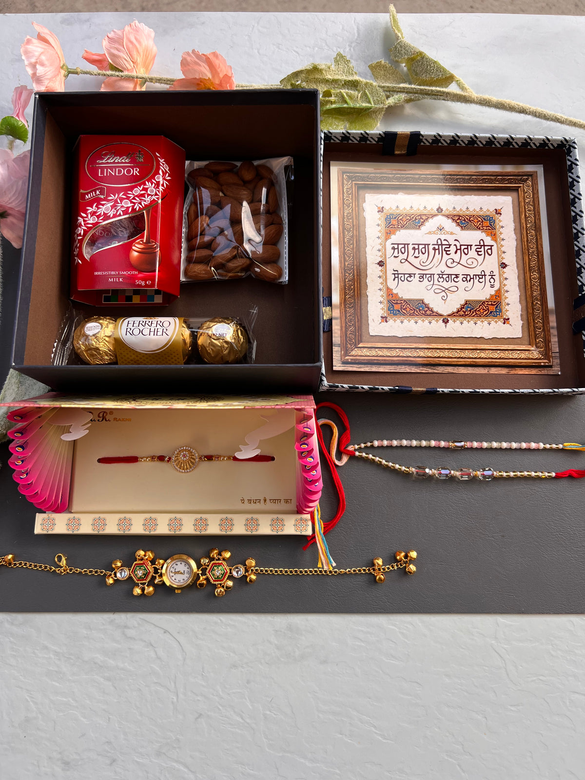 Premium Brother Bhabhi Rakhi hamper