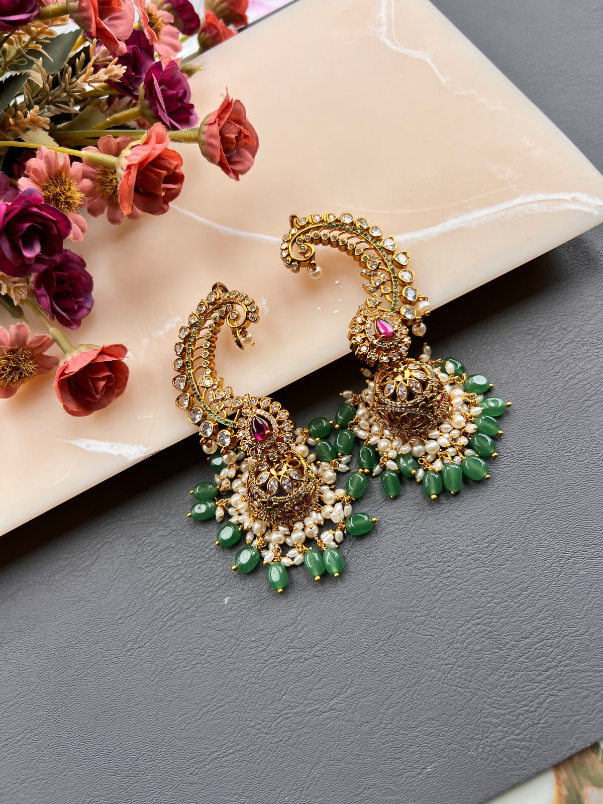 Avika ear cuff earrings