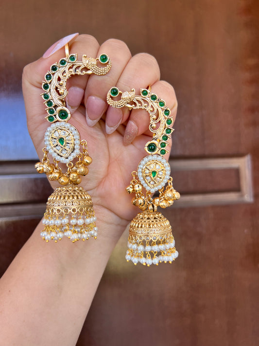 Vibha Kanphool Jhumki Earrings
