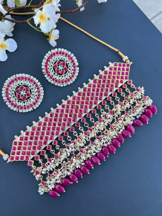 Kangna necklace set