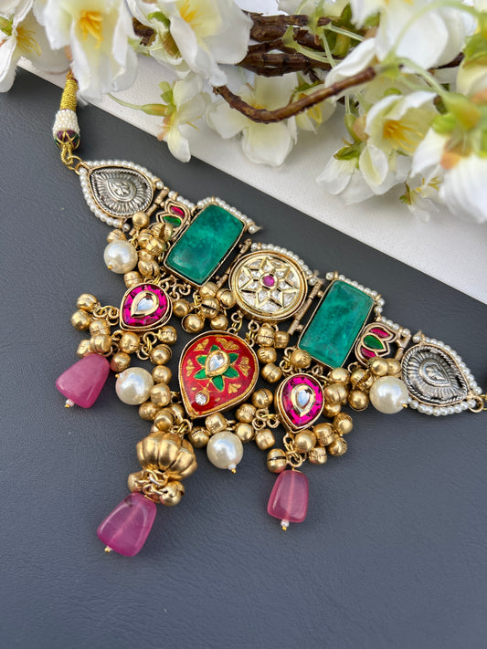 Tarasha Kashmiri choker set