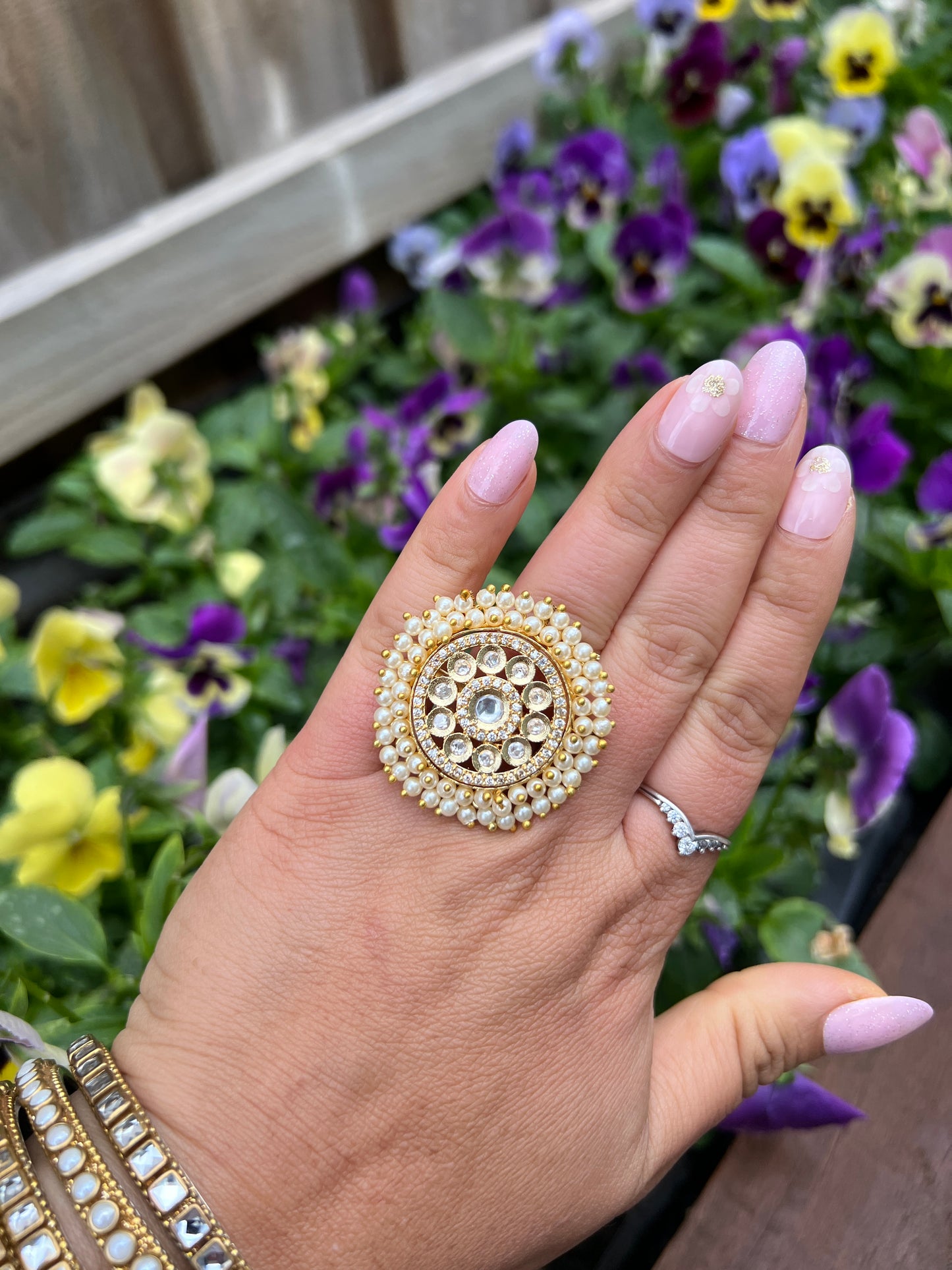Meena large ring