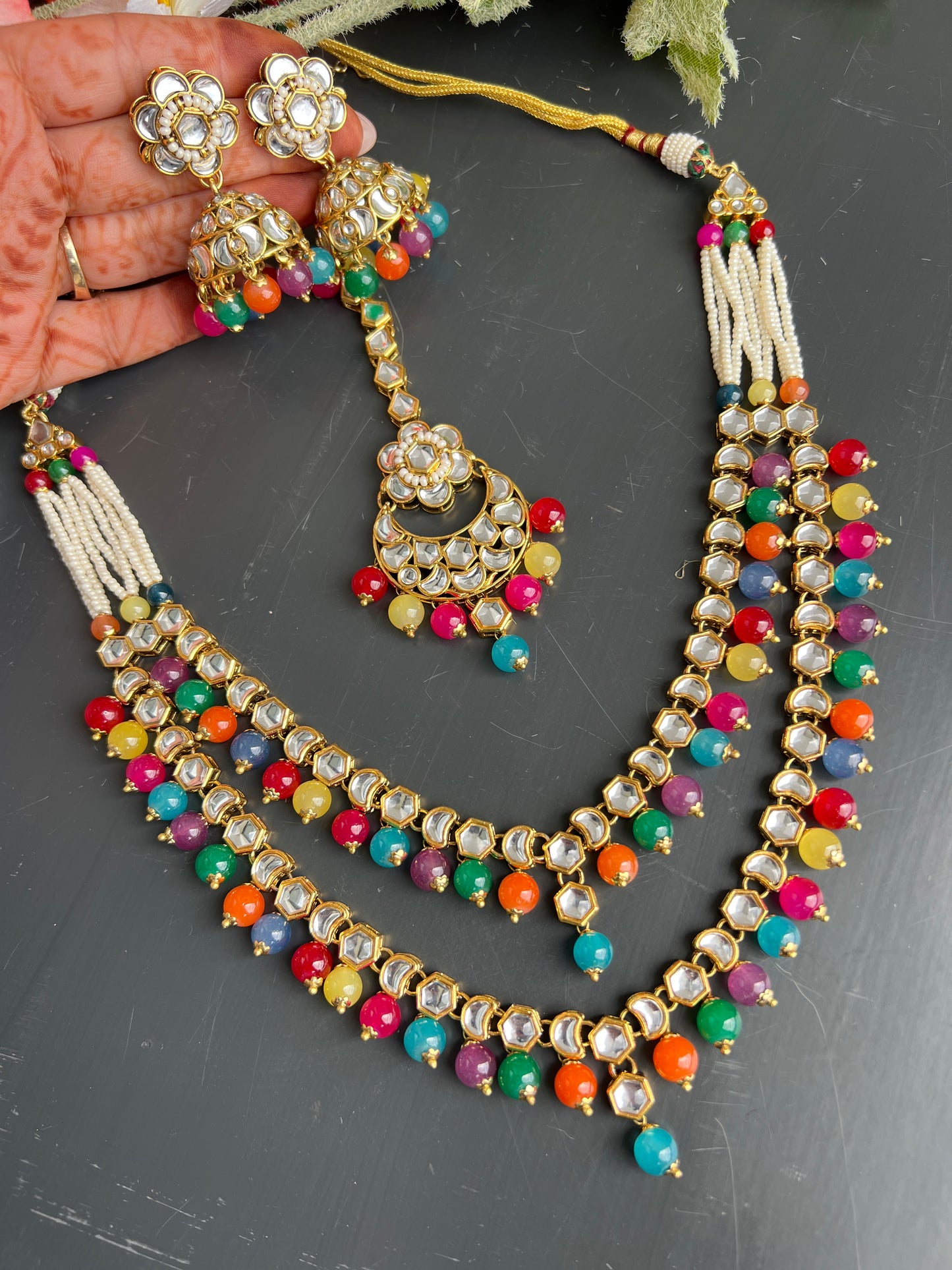 Aanika necklace set