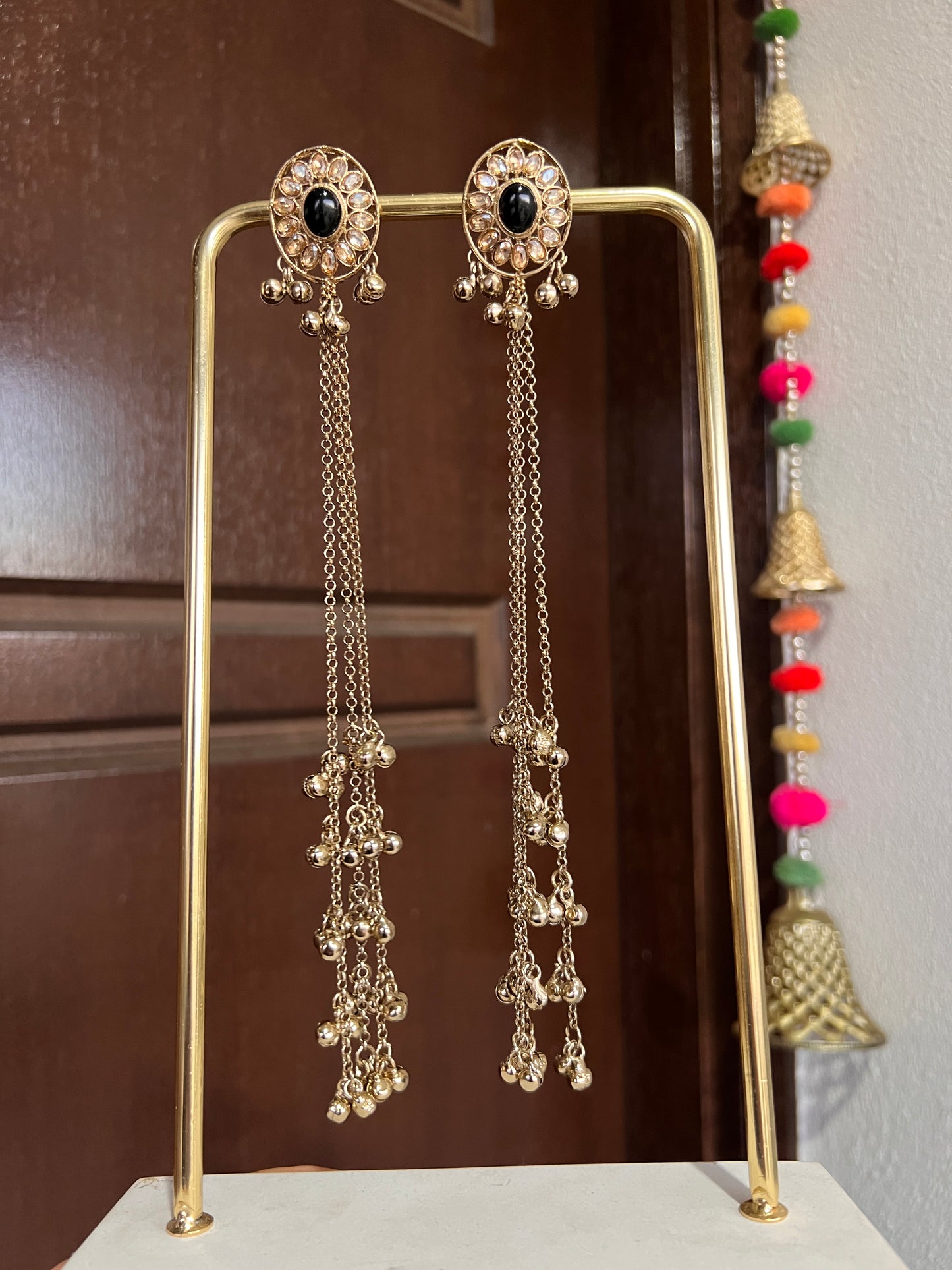 Nabhya Kashmiri long earrings