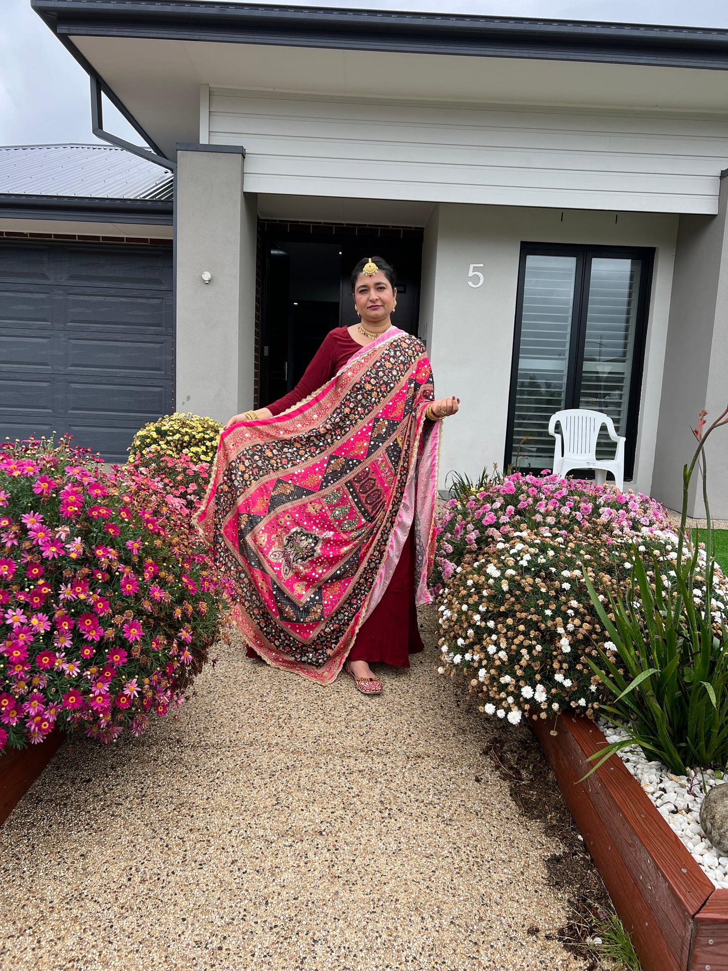 Pakistani mirror Dupatta