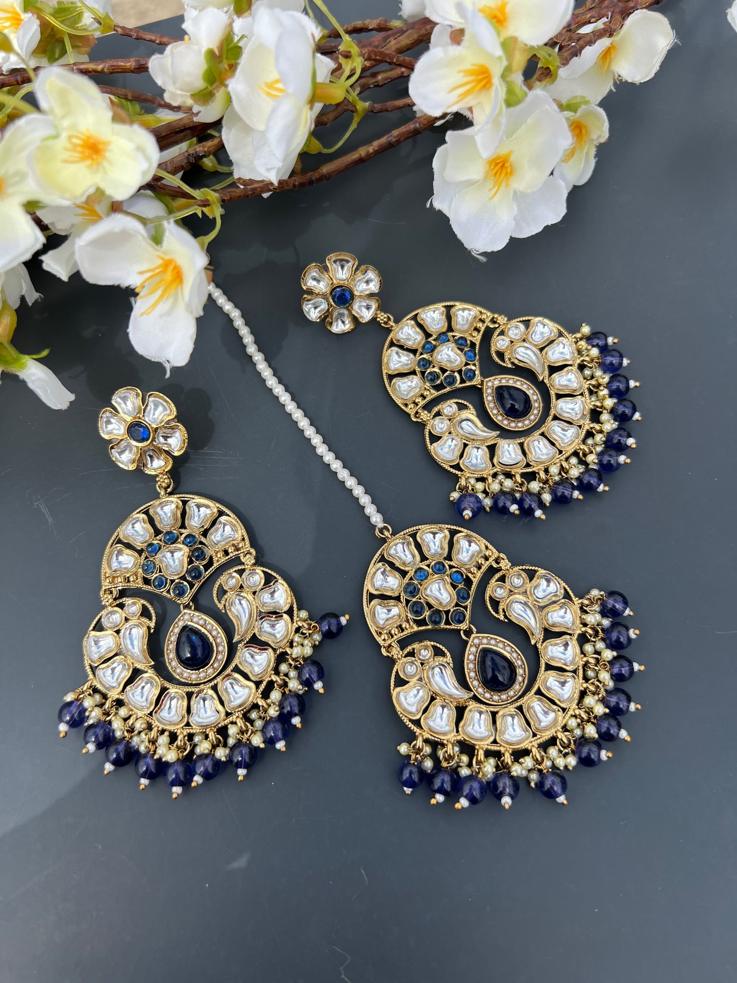 Nitika earrings tikka set