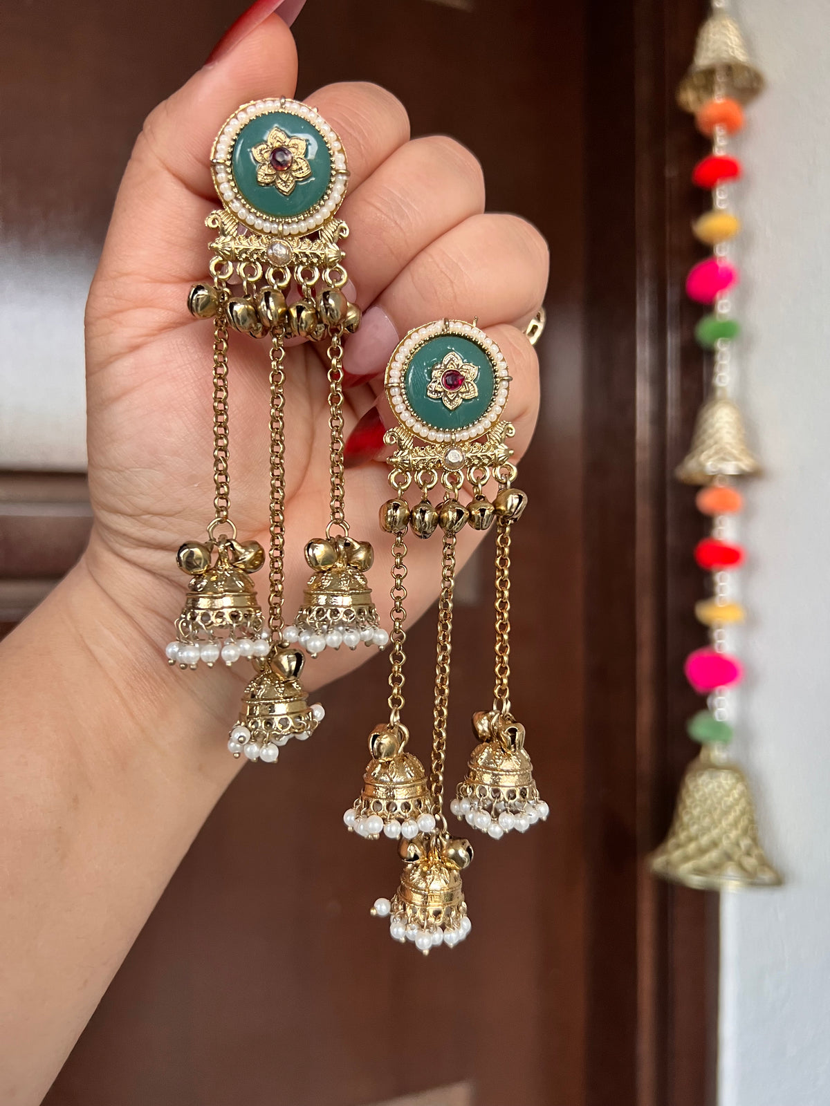 Avisha Kashmiri earrings