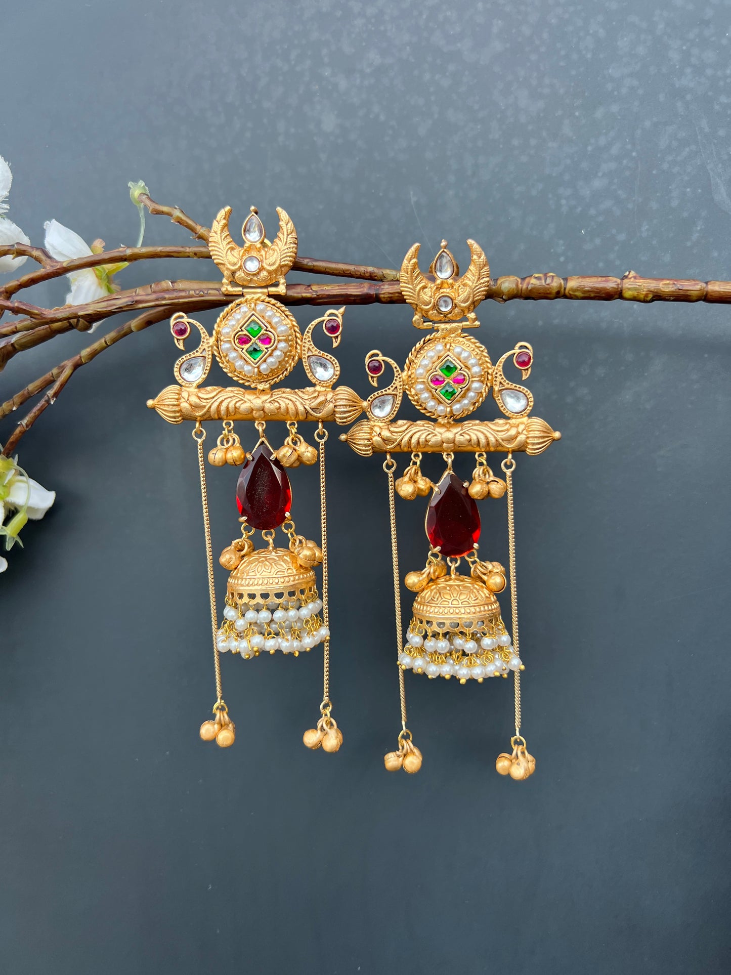 Mirasa long earrings
