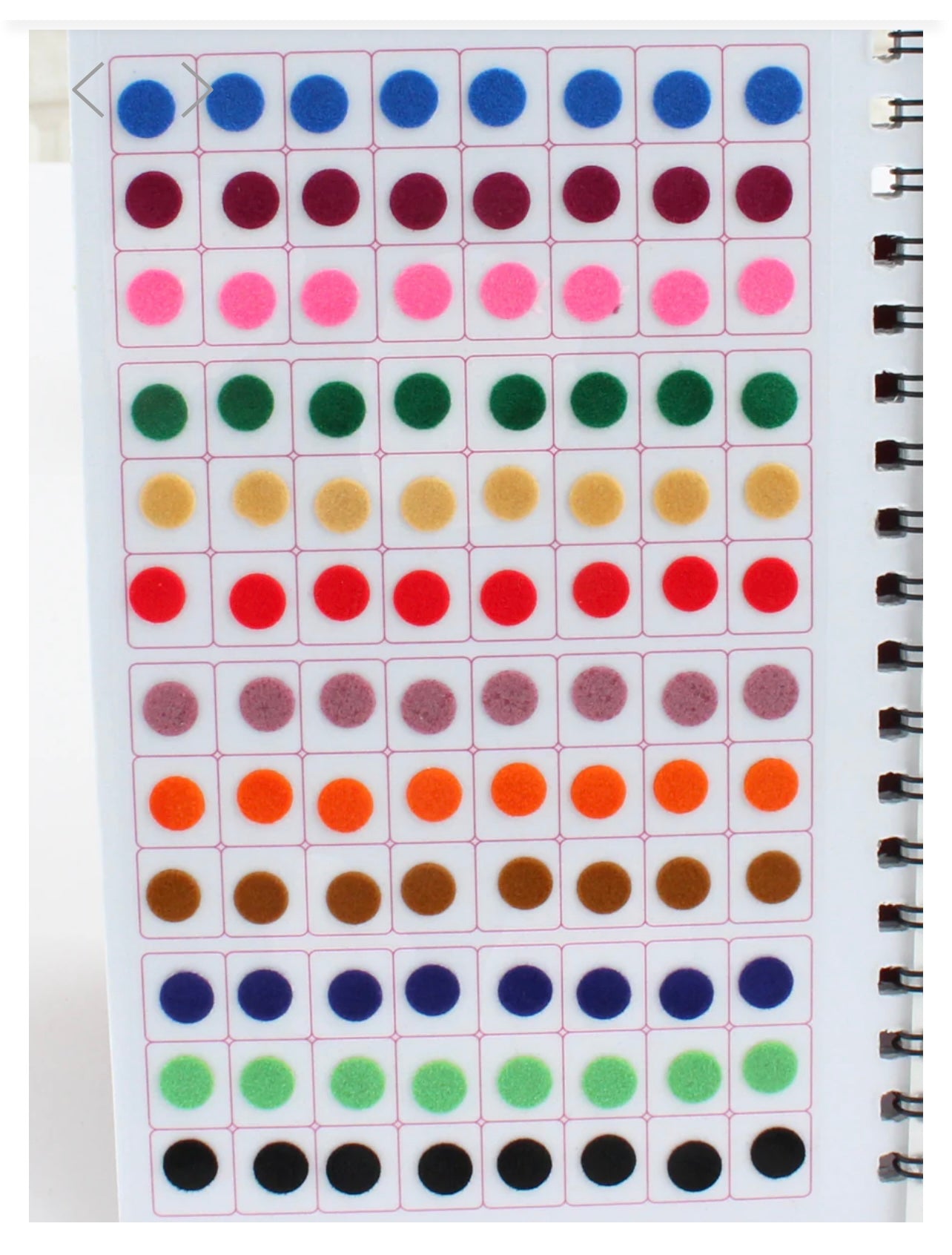 Multi Color Plain Sticker Bindi Book