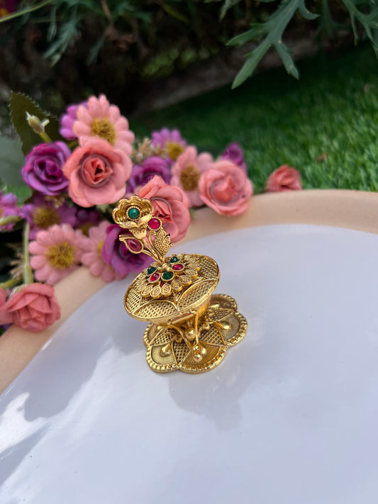Mayuri Gold plated sindhoor dani