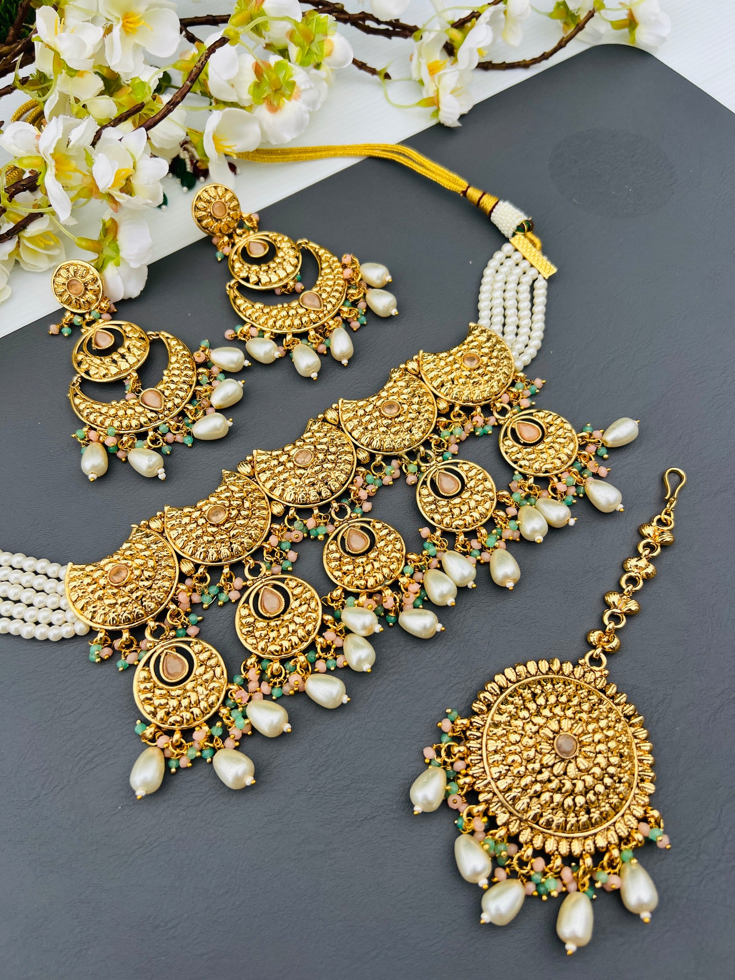 Raas necklace set